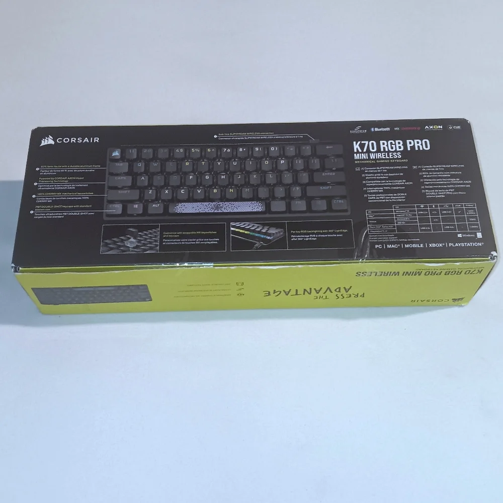 Corsair K70 RGB Pro Mini Wireless Gaming Keyboard